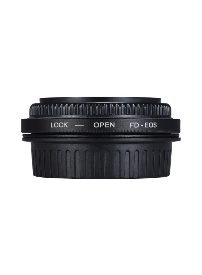 Lens Mount Adapter Ring For Canon 450D/50D/5D/5D2/500D/550D/600D/650D/6D/70D/700D Black  - Image 3