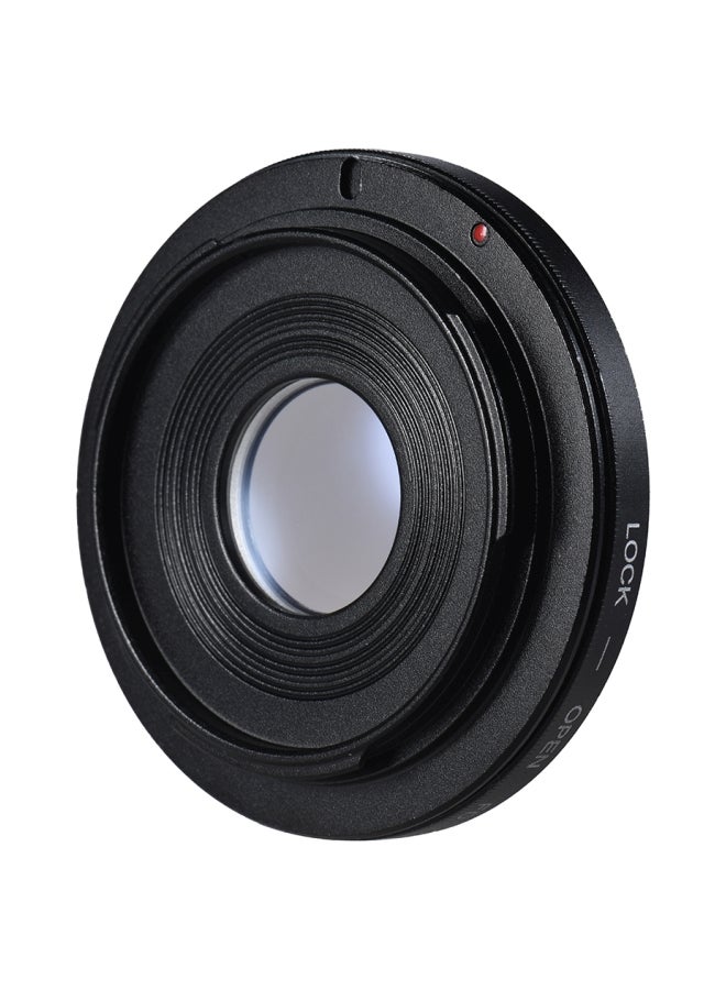 Lens Mount Adapter Ring For Canon 450D/50D/5D/5D2/500D/550D/600D/650D/6D/70D/700D Black  - Image 5