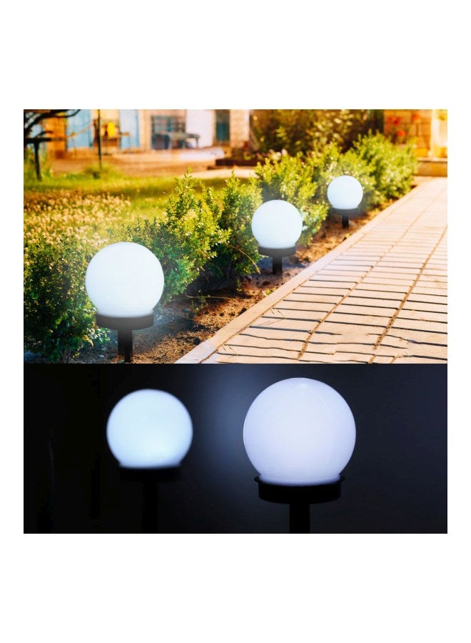Generic 2-Piece Solar Led Outdoor Lamp Cold White 13x3.94inch  - Image 4