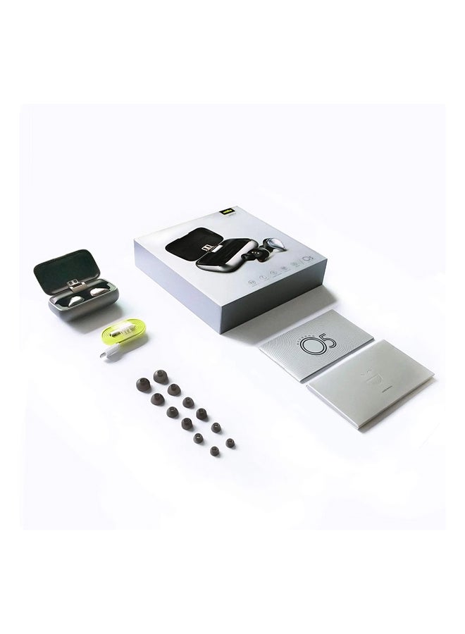 MIFO - Wireless Earbuds With 2600mAH Portable Charging Case Silver - Image 1