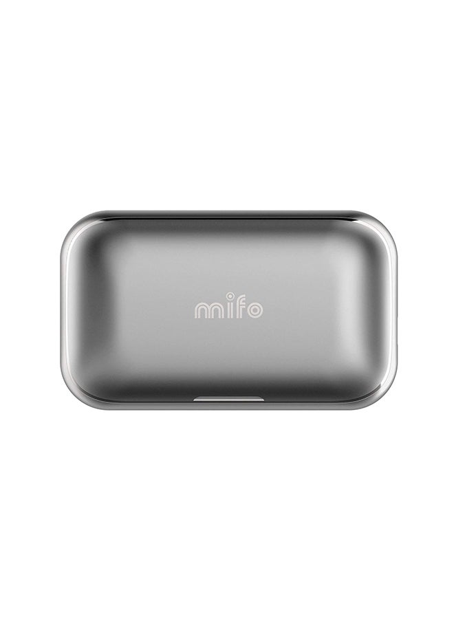 MIFO - Wireless Earbuds With 2600mAH Portable Charging Case Silver - Image 1