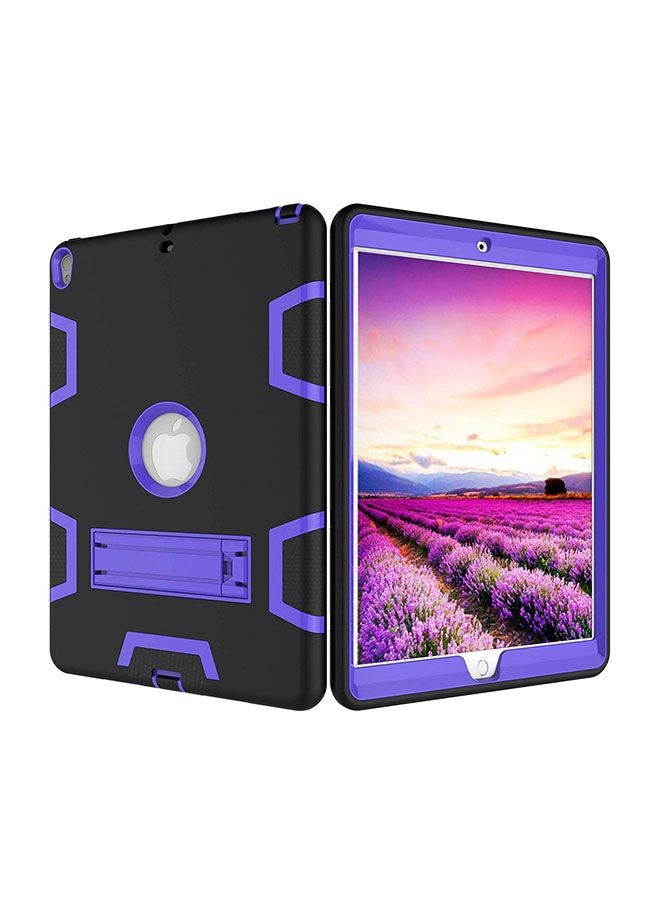 Shockproof Hybrid Case Cover For Apple iPad Pro 2016 Black/Purple - Image 2