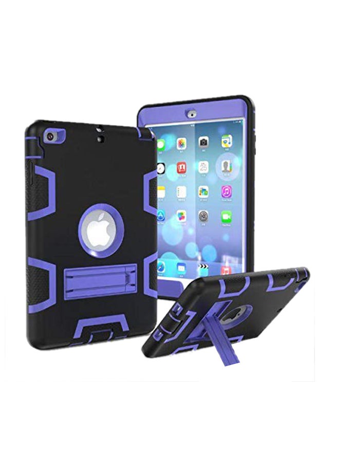 Protective Case Cover For Apple iPad Mini Black/Purple
