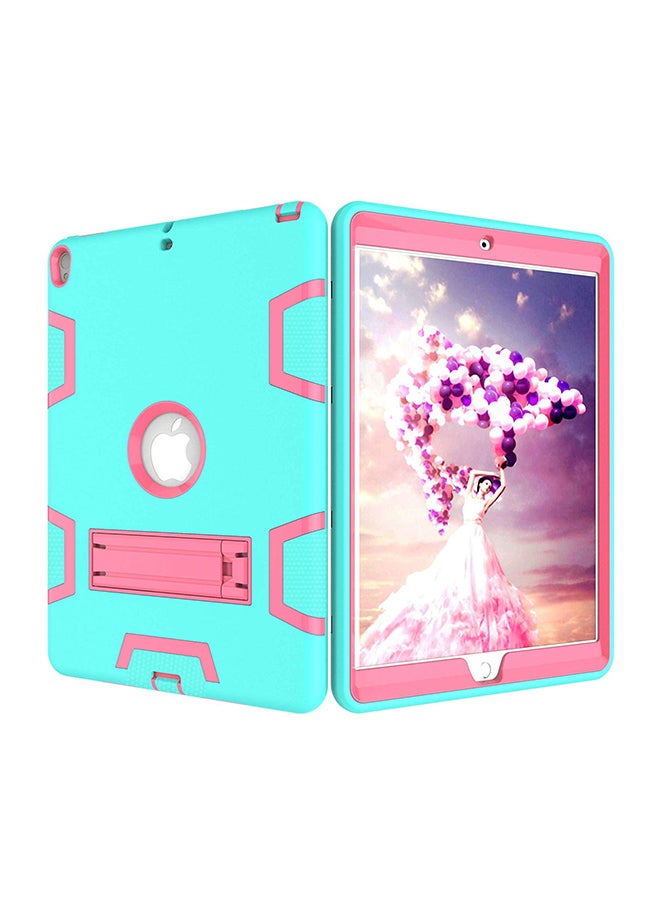Shockproof  Tablet Case Cover  For Apple iPad 2017 Green/Pink - Image 1