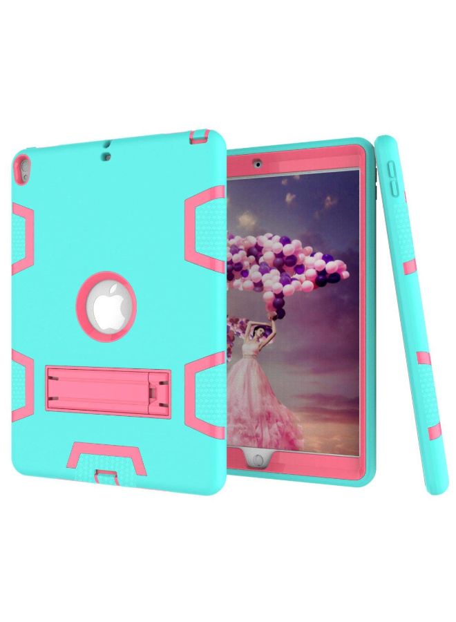 Shockproof  Tablet Case Cover  For Apple iPad 2017 Green/Pink - Image 3