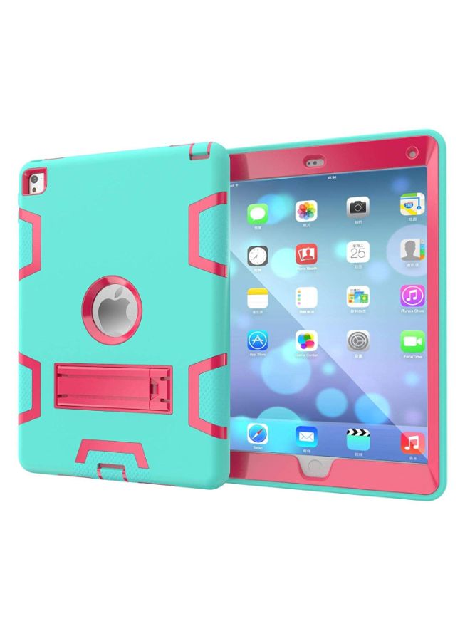 Shockproof  Tablet Case Cover  For Apple iPad 2017 Green/Pink - Image 5