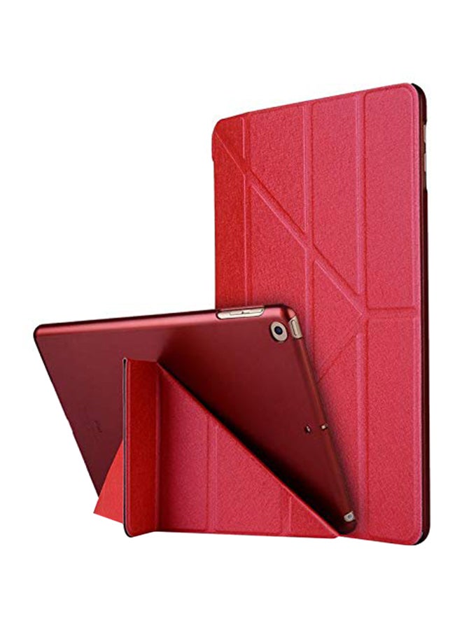 Foldable Shell Magnetic Smart Case Cover  For Apple iPad Mini 4 Red  - Image 1