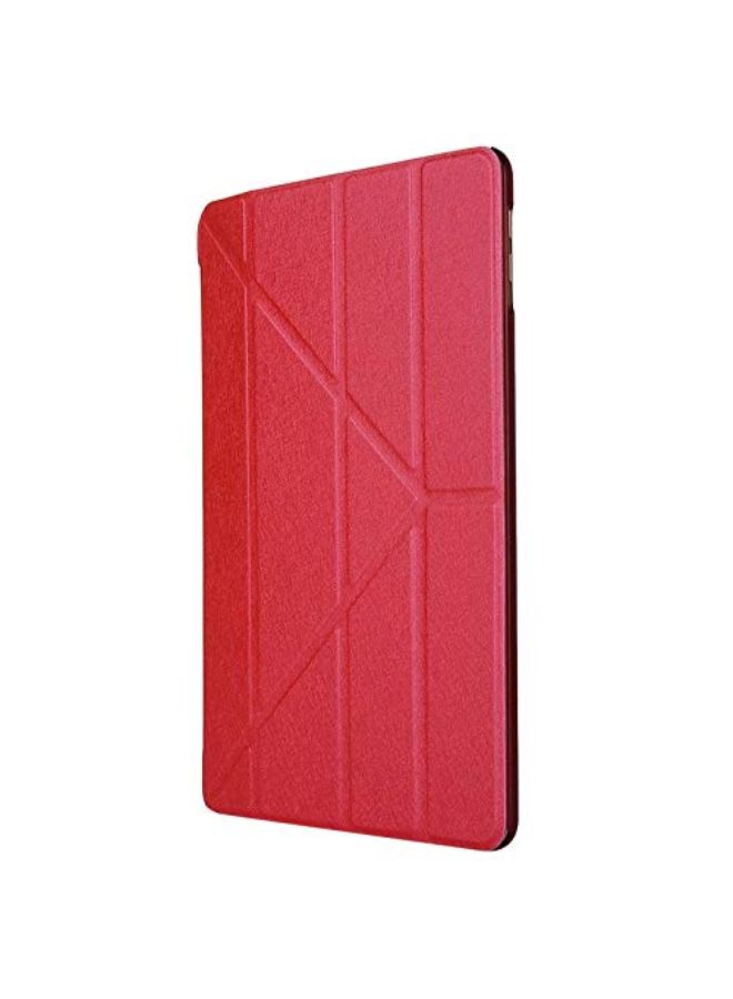 Foldable Shell Magnetic Smart Case Cover  For Apple iPad Mini 4 Red  - Image 3