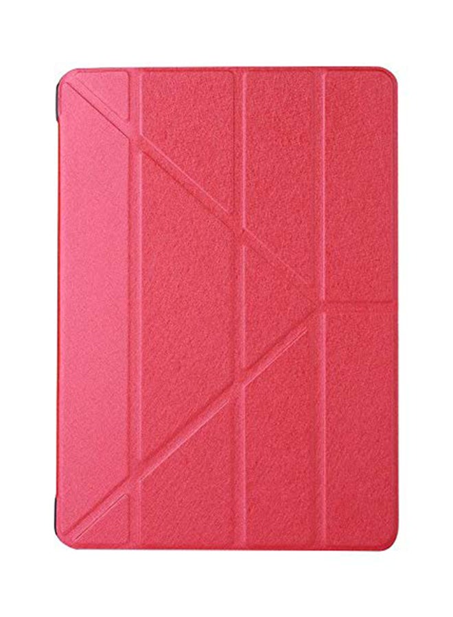 Foldable Shell Magnetic Smart Case Cover  For Apple iPad Mini 4 Red  - Image 2