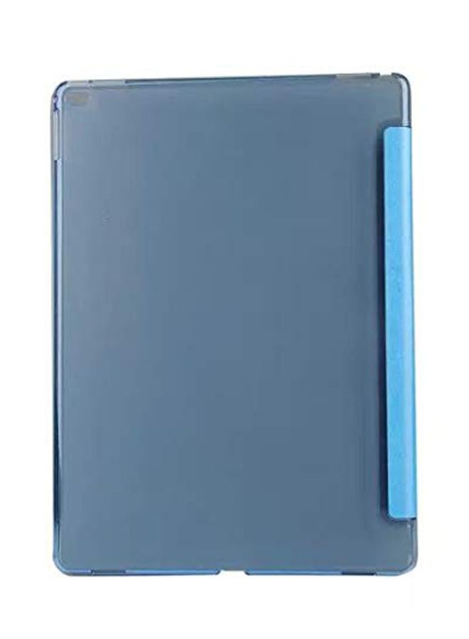 Generic - Soft Wallet Smart Tablet Case Cover With Stand For Apple iPad Blue - Image 1