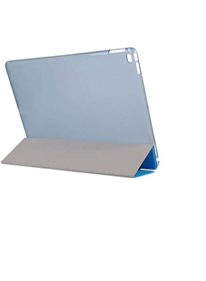 Generic - Soft Wallet Smart Tablet Case Cover With Stand For Apple iPad Blue - Image 1