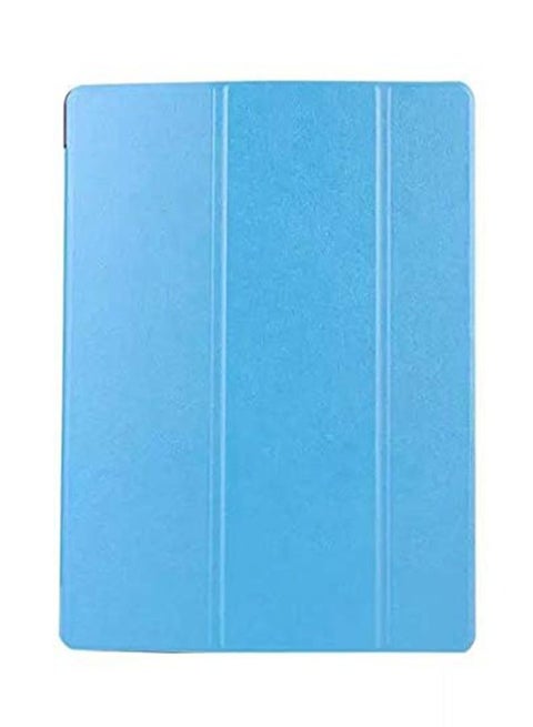 Soft Wallet Smart Tablet Case Cover With Stand For Apple iPad Blue