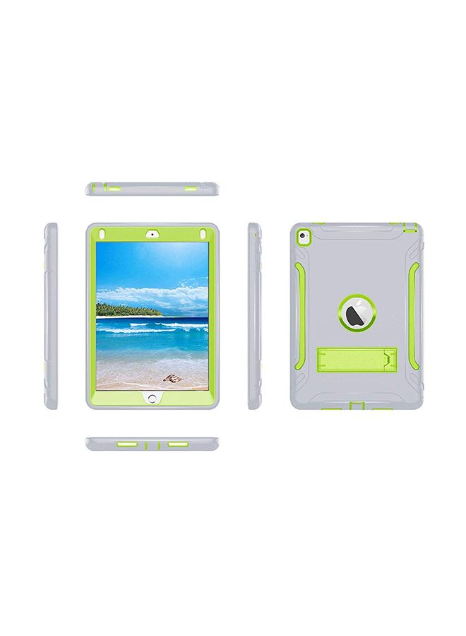 Hybrid Protective Smart Case Cover  For Apple iPad Mini 4 White/Green  - Image 1