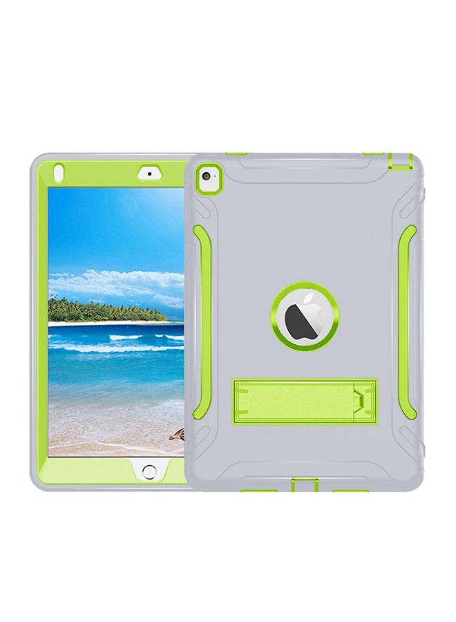 Hybrid Protective Smart Case Cover  For Apple iPad Mini 4 White/Green  - Image 2