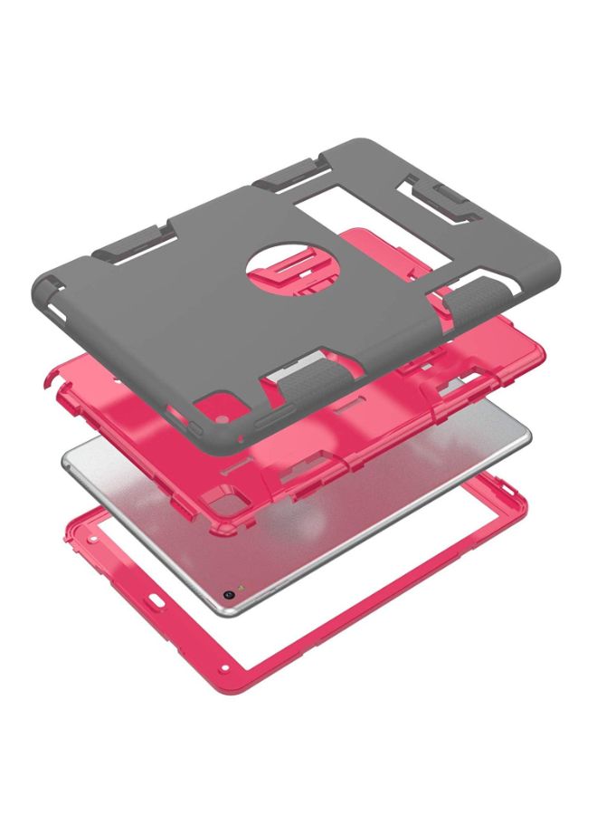 Heavy Duty Case Cover For Apple iPad Pro Grey/Rose - Image 3