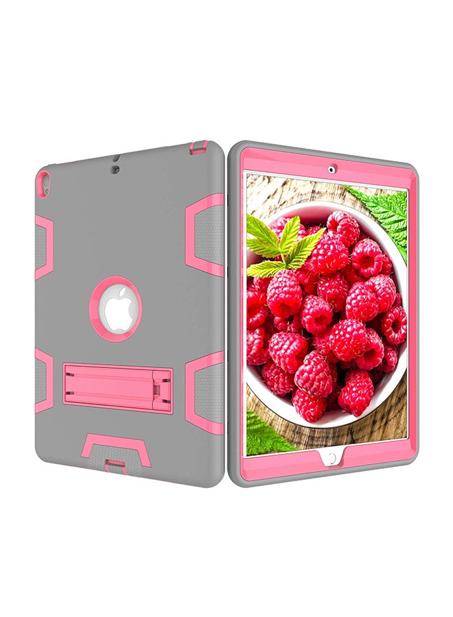 Heavy Duty Case Cover For Apple iPad Pro Grey/Rose - Image 1