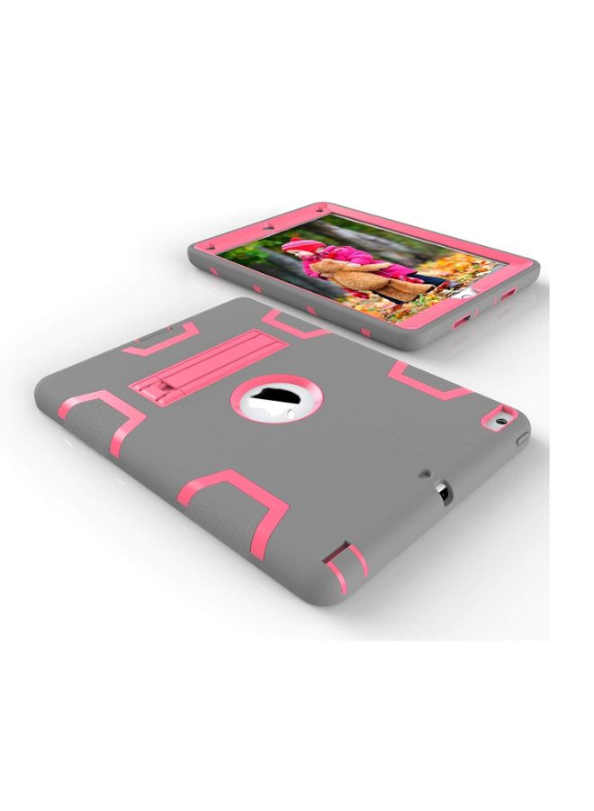 Heavy Duty Case Cover For Apple iPad Pro Grey/Rose - Image 5