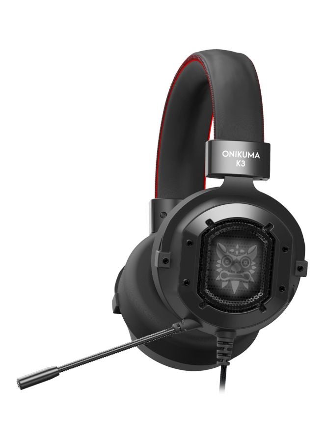 onikuma - K3 Wired Over-Ear Gaming Headset For PS4/PS5/XOne/XSeries/NSwitch/PC - Image 1