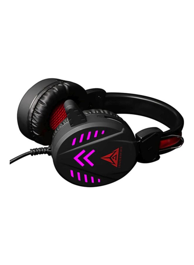 A1 Over-Ear Gaming Headset Black/Red - Image 1