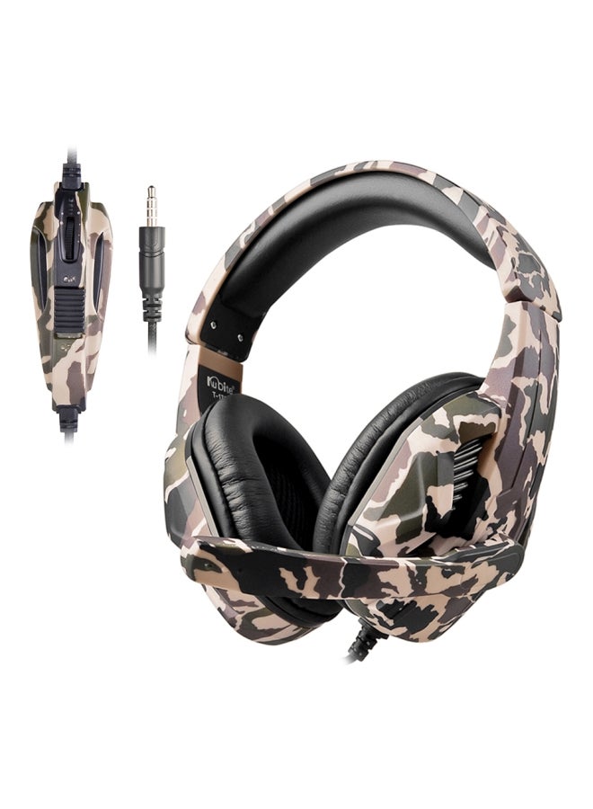 Kubite Wired Over-Ear Gaming Headphones With Microphone For PS4/PS5/XOne/XSeries/NSwitch/PC - Image 1