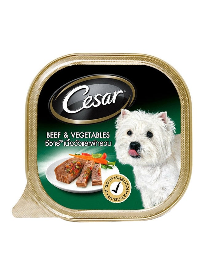 Cesar Beef And Vegetables Wet Food 100grams