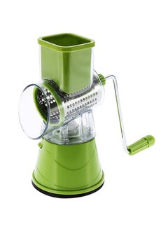 Rotary Drum Cheese Grater Green/Silver 24cm