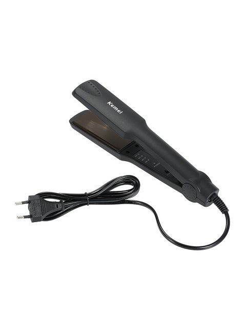 Professional Electronic Hair Straightener Black