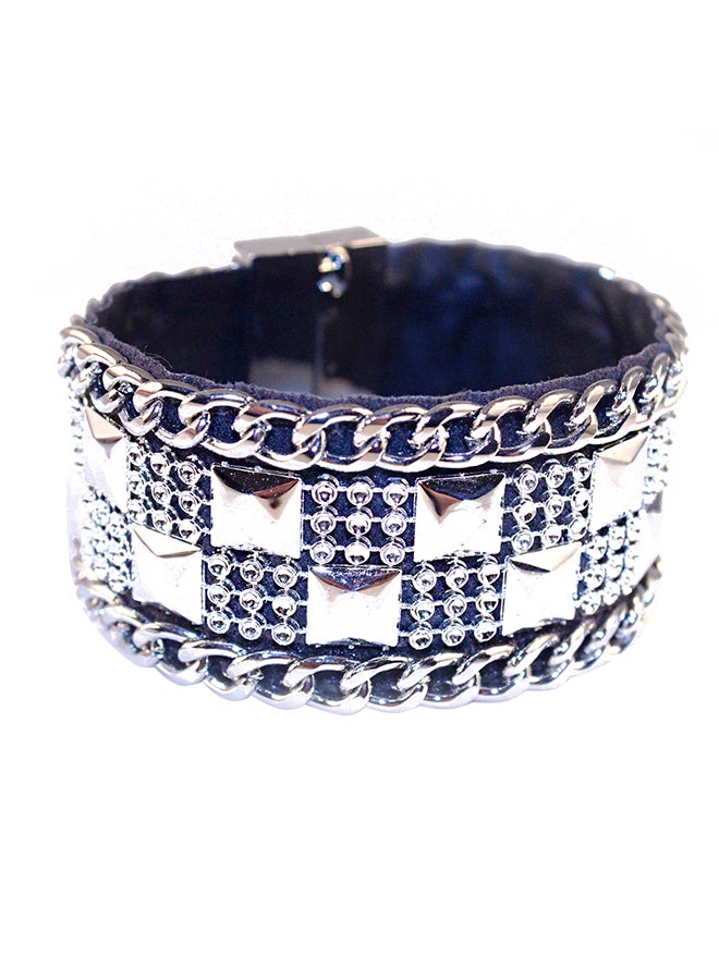 Simple Braided Chain Design Wrap Bracelet