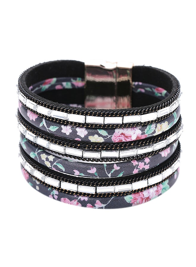 Magnetic Closure Multi-Layer Wrap Bracelet