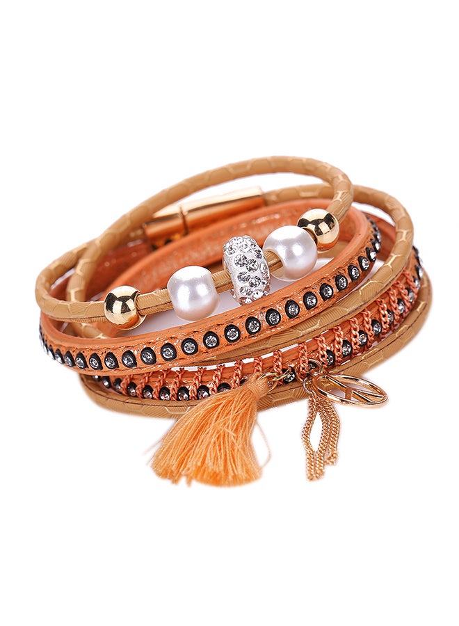 Sharpdo Tassel Pattern Multi-Layer Bracelet