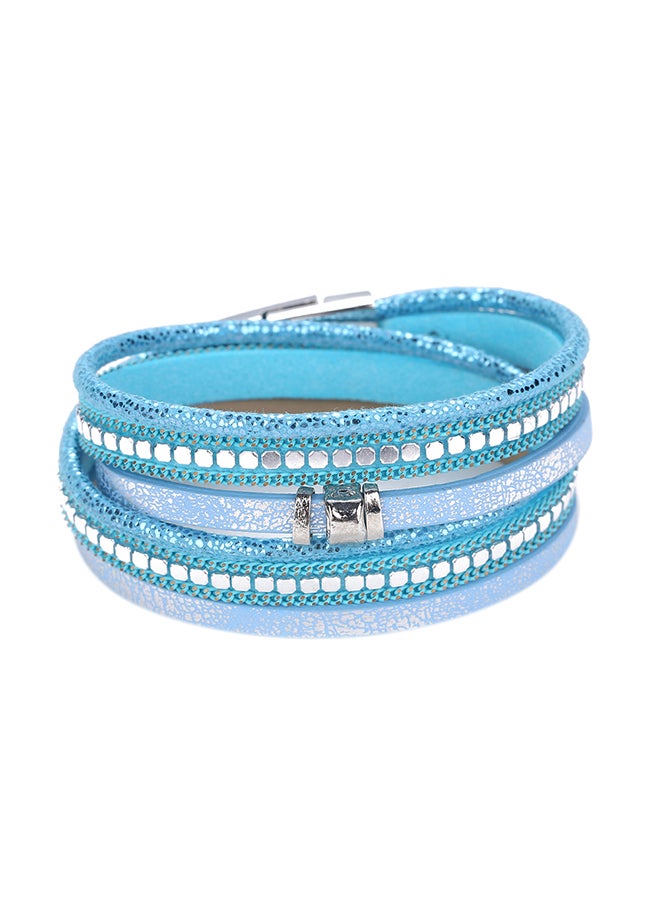 سوار متعدد الطبقات مرصع بالكريستال