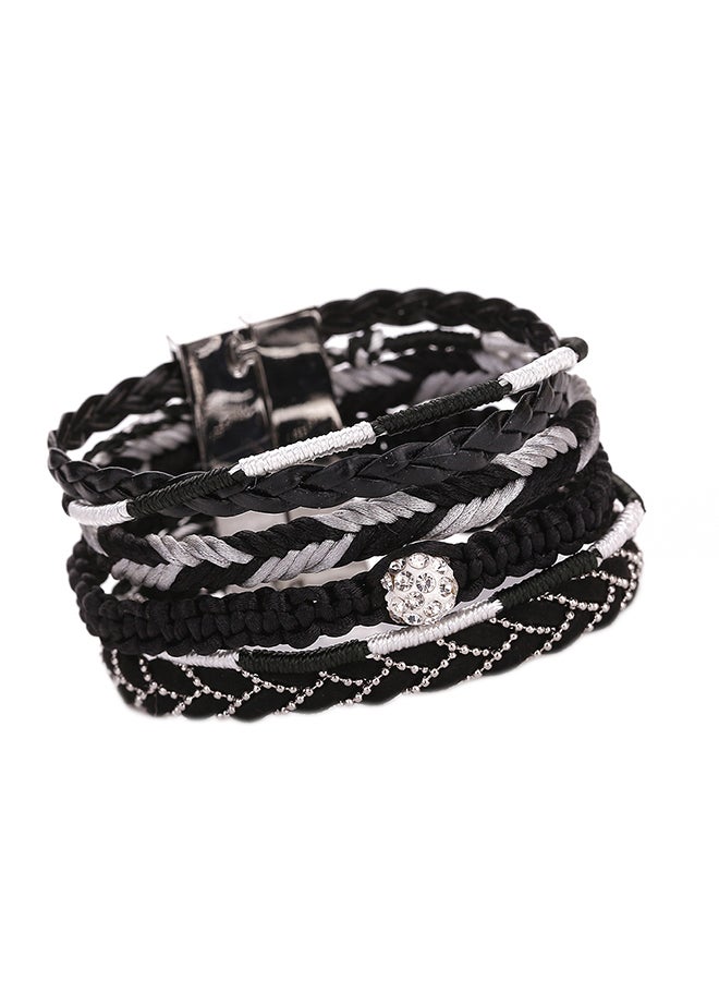 شاربدو سوار ملفوف مزين بحلية أنيقة