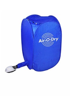 AIR O DRY Portable Laundry Basket Blue 7cm 