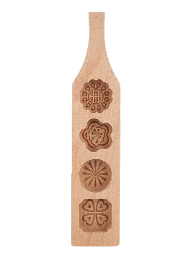 Moon Cake Pastry Mould Brown  - Image 1
