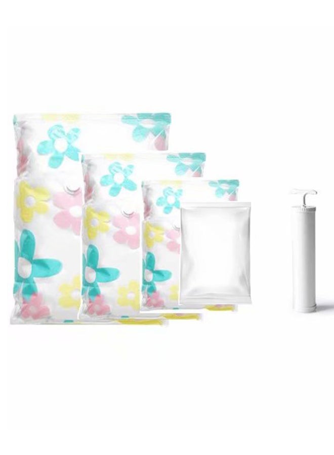 11-Piece Set Of Vacuum Compression Storage Bag Multicolour 400grams  - Image 3