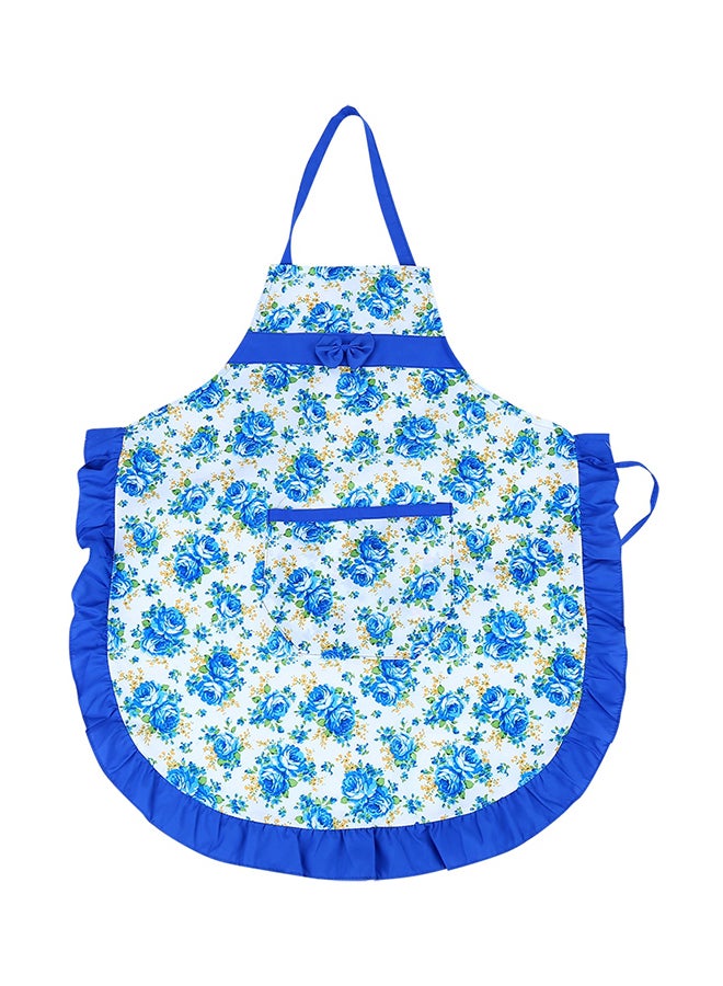 Chef Apron With Pockets Blue 