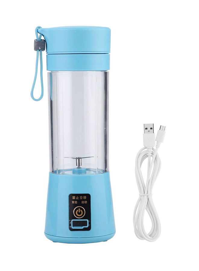 USB Portable Electric Fruit Juicer Blue  - Image 1