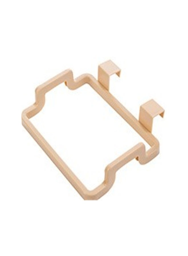 Polypropylene Garbage Bag Holder Yellow 18.3x14x4.5cm  - Image 1