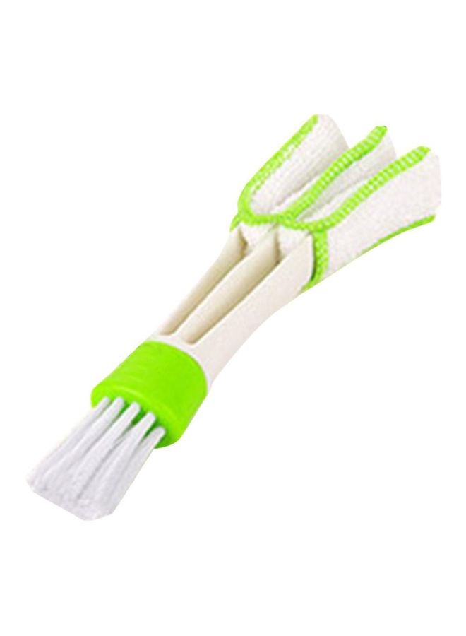 Car Air Conditioner Cleaning Brush White/Green 45grams - Image 1