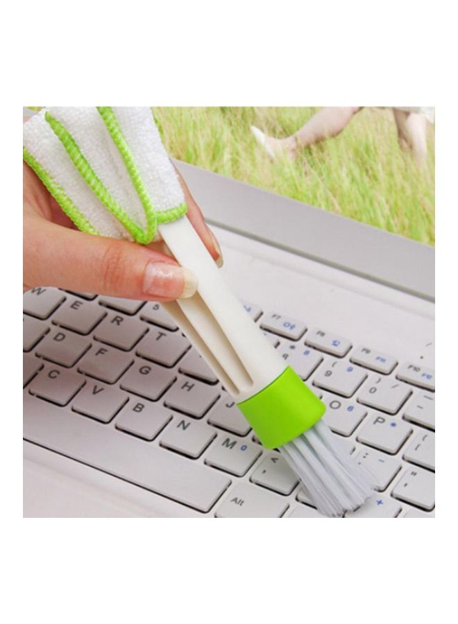 Car Air Conditioner Cleaning Brush White/Green 45grams - Image 3