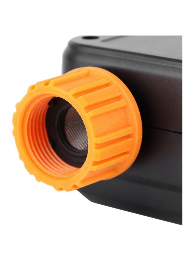 Automatic Digital Irrigation System Timer Black/Orange