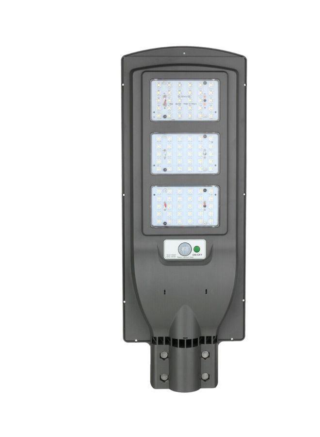 Solar Street Motion Sensor Wall Light Grey  - Image 1