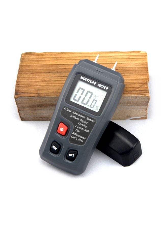 بي سايد جهاز لقياس رطوبة الخشب مزوّد بشاشة عرض LCD رمادي/أسود 13x7x3.00سم - Image 3