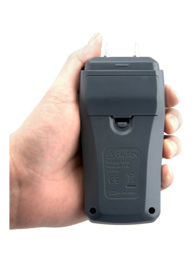 بي سايد جهاز لقياس رطوبة الخشب مزوّد بشاشة عرض LCD رمادي/أسود 13x7x3.00سم - Image 4