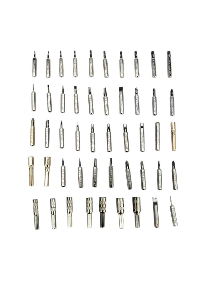 JAKEMY 55-Piece Screwdriver Set Black/Silver/Orange - Image 3