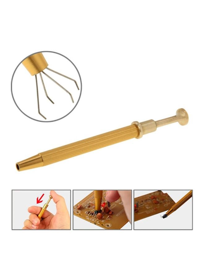 JAKEMY 11-Piece Four Paws IC Chip Grabber Gold 11.5x1x1.00centimeter - Image 5