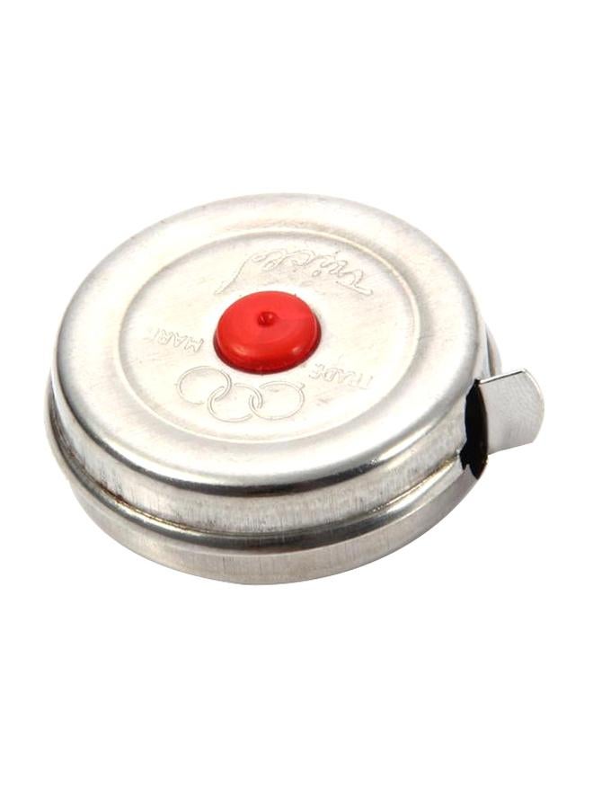 زوربس شريط قابل للسحب فضي 2متر - Image 1