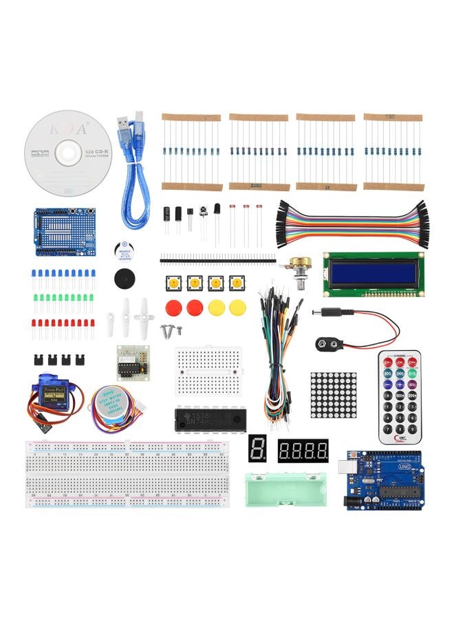 ماتيل جيمز طقم أدوات تشغيل لمشروعات التصميم أبيض 21.5x4x14.5سم - Image 3