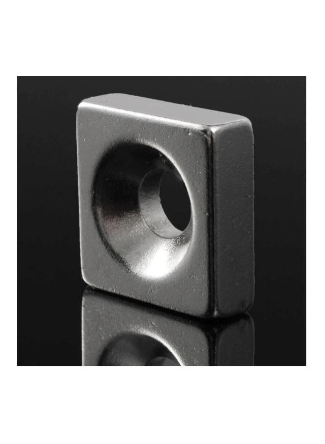 5-Piece Neodymium Magnet Set Silver 15x5x15mm  - Image 5