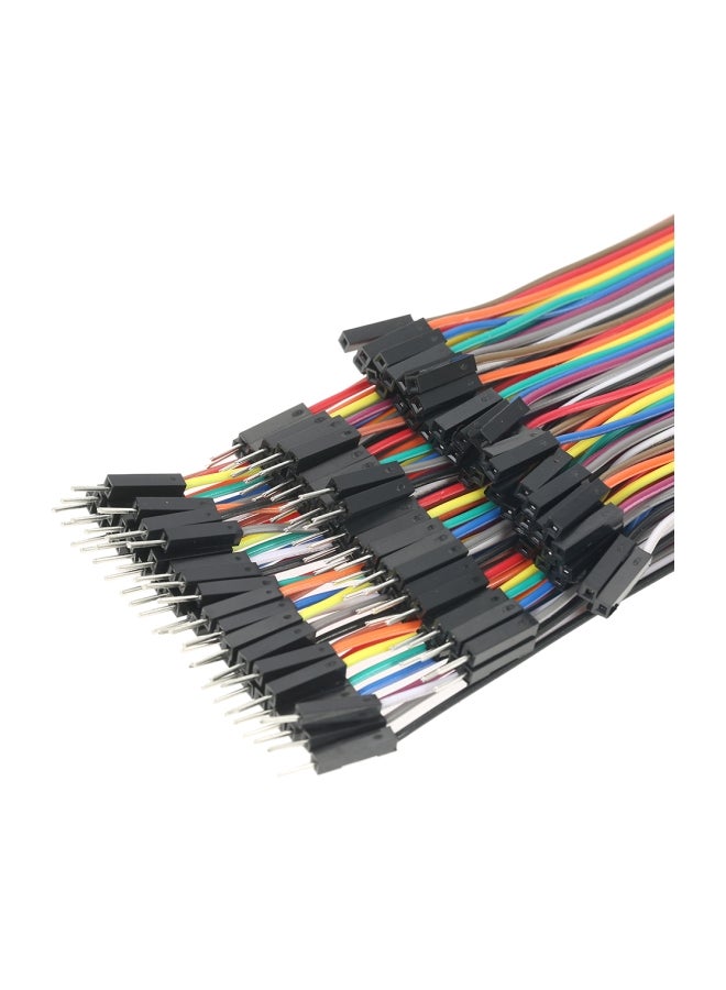 Generic - 240-Piece Breadboard Jumper Wires Ribbon Cable Kit Red/Black/Yellow 13x4.5x6centimeter - Image 1